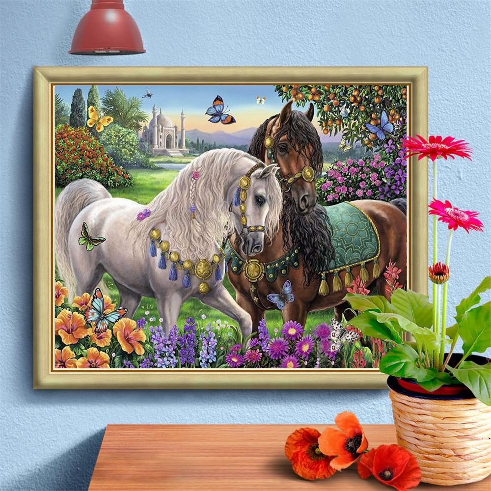 custom horse diamond painting 2